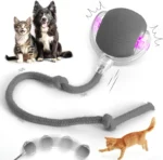 Jucarie pisici interactiva rotativa cu acumulator